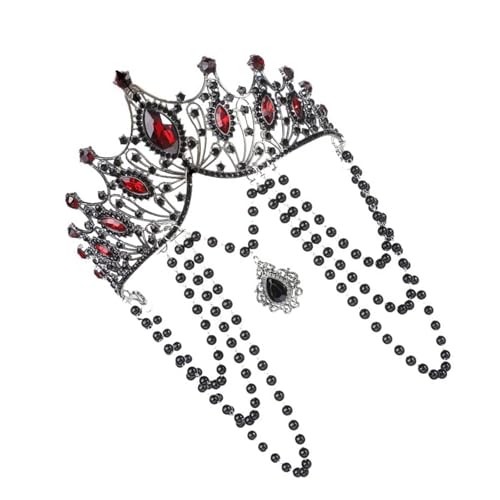 Retro Metal Tiaras Punk Victorian Kopfstückhaarzubehör Für Halloween Themen Und Tägliche Tragenpunk Kronen Kopfstücke Geeignet von TOWARDSNAN
