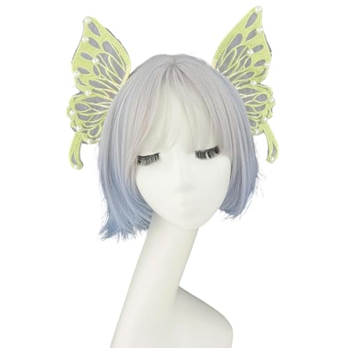 TOWARDSNAN Baroques Perlen Verschönerte Fairys Haarteil Zartes Haarschmuck Mesh Textur Für Renaissances Cosplay Fotografie von TOWARDSNAN