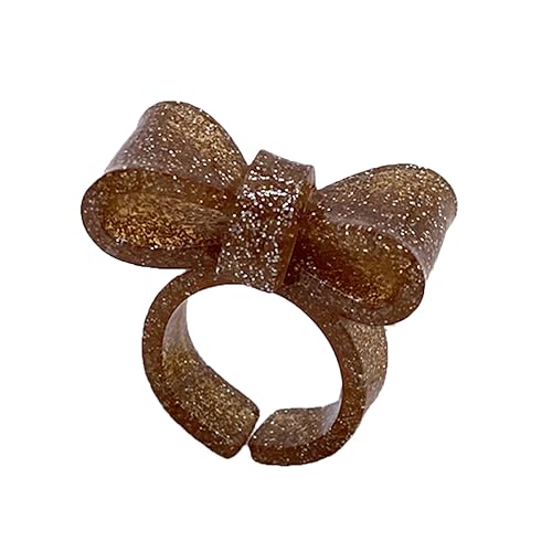TOWARDSNAN Sommerbogenringe Farbenfrohe Harzringe Verstellbare Offene Ringe Band Retro Ästhetikringe Schmuck Geschenk Für Frauen Und Mädchen TOWARDSNAN Sommerbogenringe Farbenfrohe Harzringe Verstellbare Offene Ringe Band Retro Ästhetikringe Schmuck Geschenk Für Frauen Und Mädchen von TOWARDSNAN