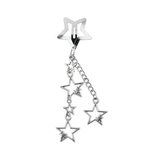TOWARDSNAN Stylish Star Chain Hair Clip Für Frauen Und Teenager Suchen EIN Einzigartiges Modisches Statement In Alltäglichen Outfits Und Partys von TOWARDSNAN