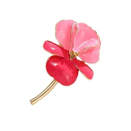 Tragbare Emaillierte Brosche Elegante Blumenentwürfe Für Formelle Veranstaltung Casual Outfits Legierung Blumenbrosche von TOWARDSNAN