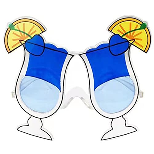 Yzdysg Sonnenbrille, Party-Spaß-Kleid, Hawaii-Party-Geschenk-Brille für Erwachsene, Strand-Party-Dekorationen von TOWARDSNAN