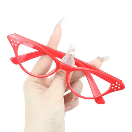 Yzdysg Sonnenbrillen, einfache Rahmenbrille mit klaren Gläsern für Erwachsene und Kinder, bunte Rahmenbrillen für Themenveranstaltungen und den Alltag Yzdysg Sonnenbrillen, einfache Rahmenbrille mit klaren Gläsern für Erwachsene und Kinder, bunte Rahmenbrillen für Themenveranstaltungen und den Alltag von TOWARDSNAN