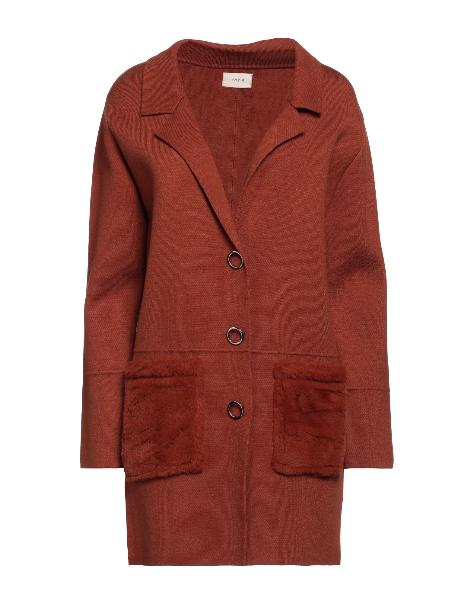 TOY G. Jacke, Mantel & Trenchcoat Damen Braun TOY G. Jacke, Mantel & Trenchcoat Damen Braun von TOY G.