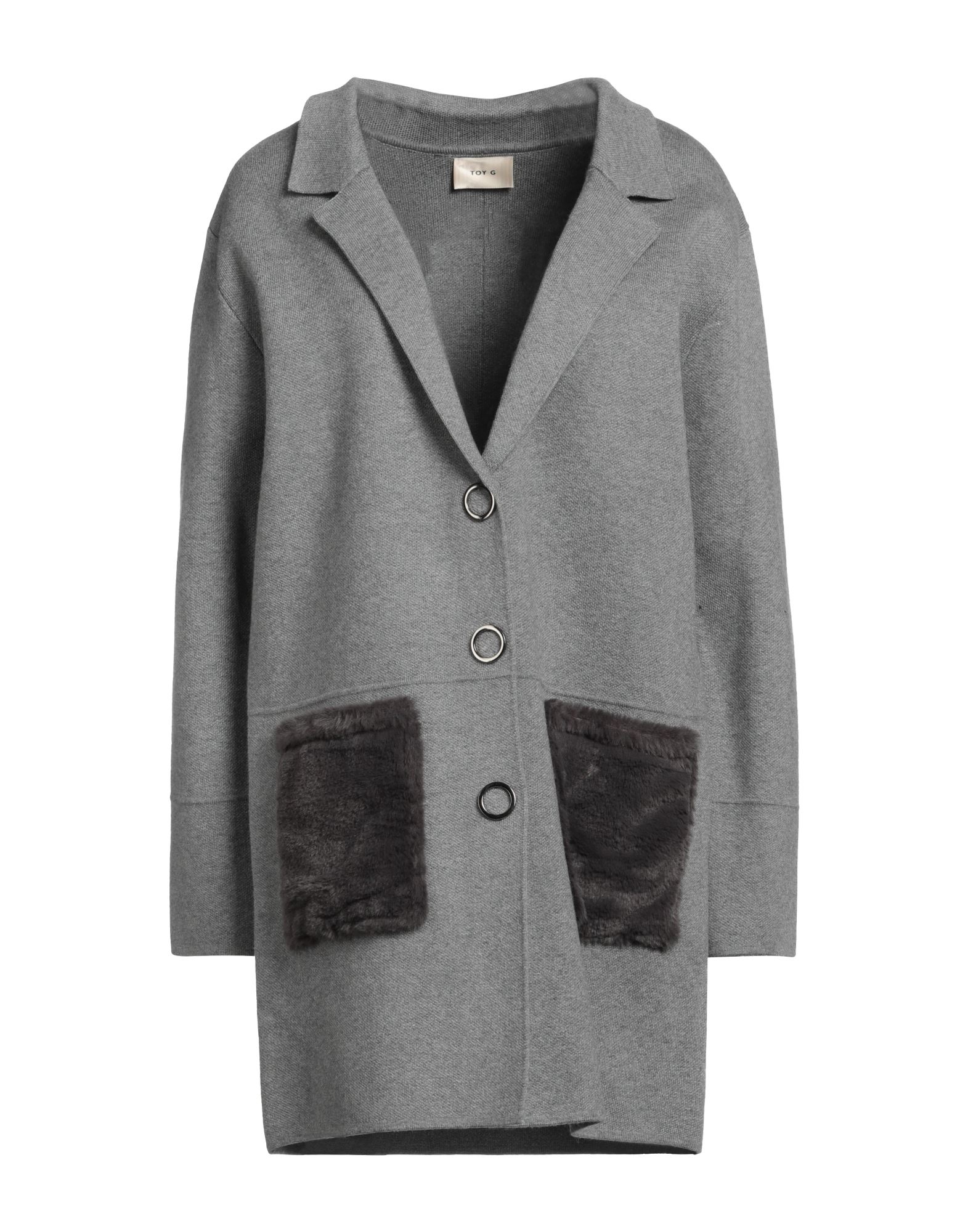 TOY G. Jacke, Mantel & Trenchcoat Damen Grau von TOY G.