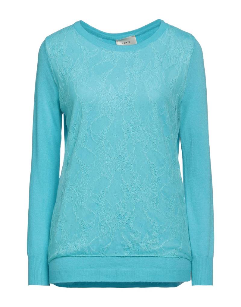 TOY G. Pullover Damen Azurblau von TOY G.