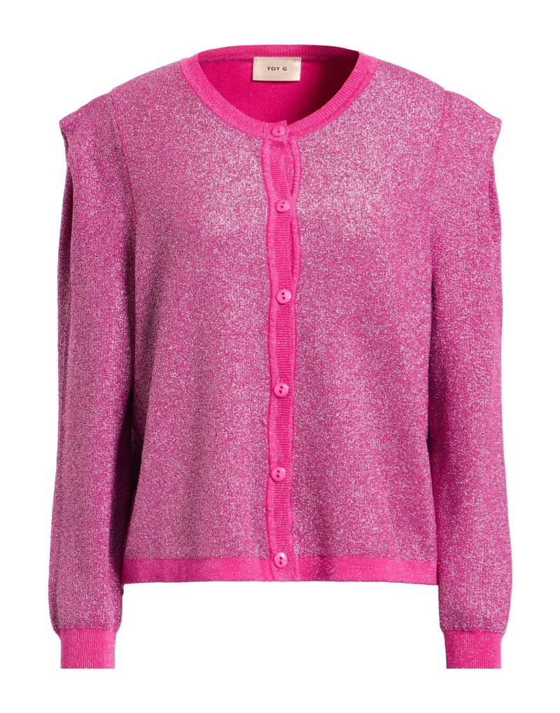 TOY G. Strickjacke Damen Fuchsia von TOY G.
