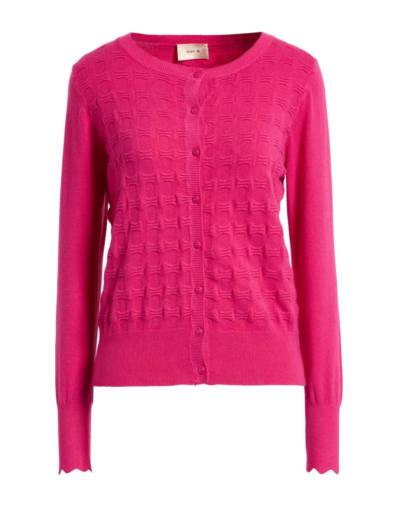 TOY G. Strickjacke Damen Fuchsia von TOY G.