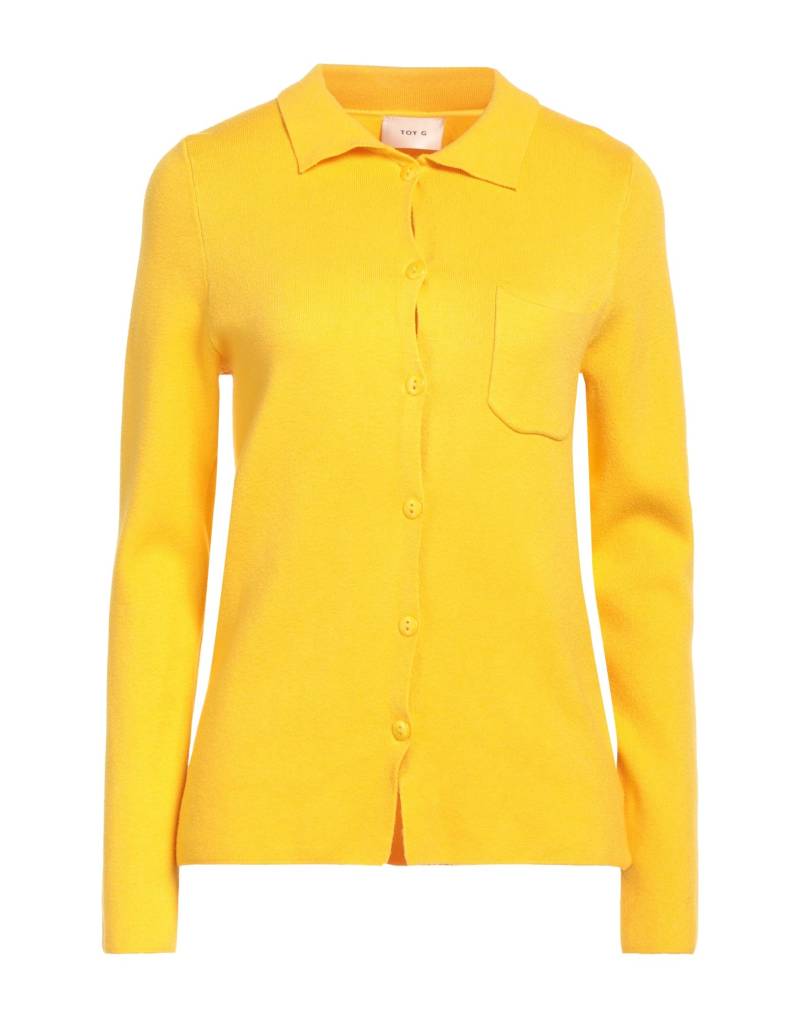 TOY G. Strickjacke Damen Gelb von TOY G.