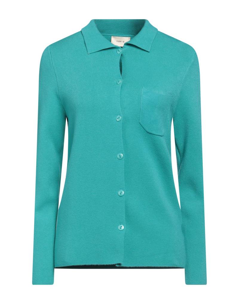 TOY G. Strickjacke Damen Tūrkis von TOY G.
