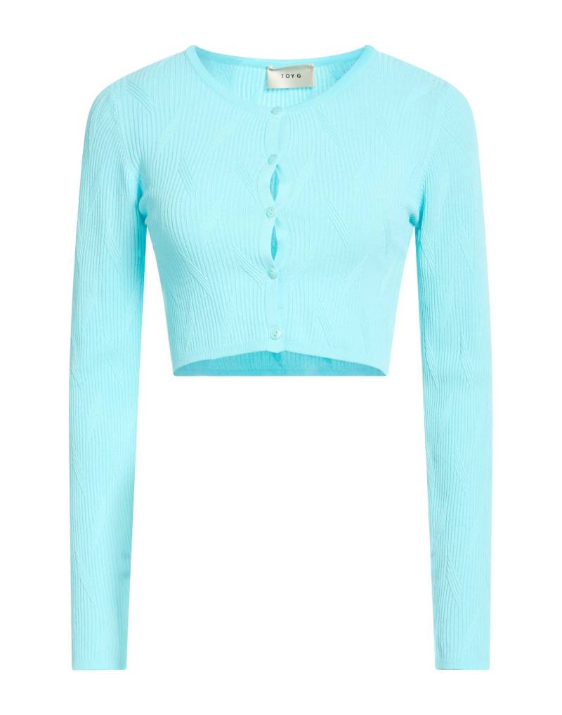 TOY G. Strickjacke Damen Tūrkis von TOY G.