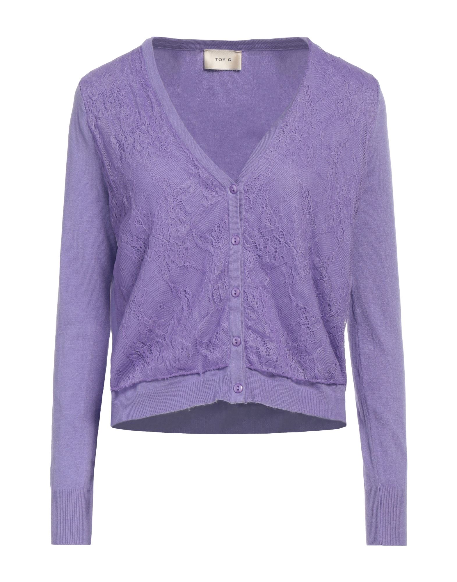 TOY G. Strickjacke Damen Violett von TOY G.