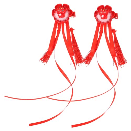 TOYANDONA 1paar Dragon Haarspangen Mit Quasten Elegante Haaraccessoires Für Frauen Für Festliche Anlässe Und Chinesischen Neujahrsschmuck Langlebig Und Stilvoll von TOYANDONA