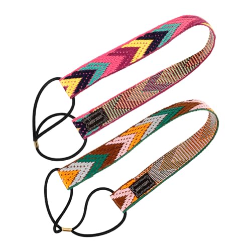 TOYANDONA 1 Satz Button Stirnband Damen Atmungsaktiv Sportlich Mit Knopf Gegen Ohrenschmerzen Modisch Elastisch Für Outdoor Fitness Und Maskenkomfort 2 Stück von TOYANDONA