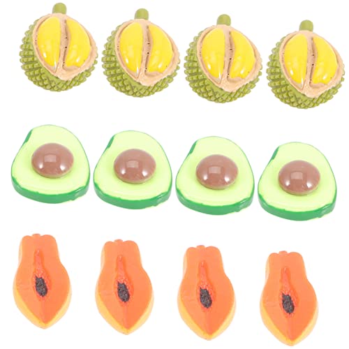 TOYANDONA 1 Satz Teiliges Harz Charms Für Diy Schmuck Anhänger Für Armbänder Ohrringe Schlüsselanhänger Bastelbedarf Und Langlebig 12 Stück von TOYANDONA