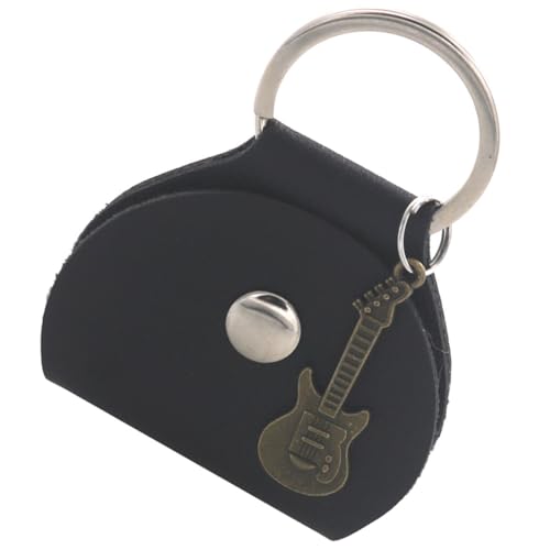 TOYANDONA 1 Set Gitarrenplektrum Tasche Plektren Gitarrenhalter Etui Gitarrenplektrum Halter Gitarrenplektrum Etui Carbon Bunte Etuis Aufbewahrung Kleine Gitarrentasche Patch von TOYANDONA