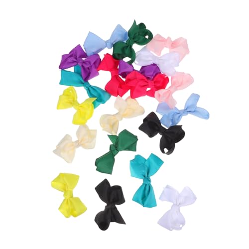 TOYANDONA 10 Paare Bunte Schleifen-haarspangen für Mädchen Niedliche Bowknot Entenschnabel Clips Sanfter Griff kein Haarziehen Vielseitige Haar-accessoires für Kleinkinder und Junge Mädchen von TOYANDONA