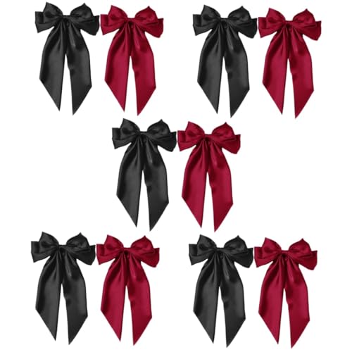 TOYANDONA 10 Stk Schmetterling Haarspange Kopfschmuck Oberer Clip Mädchen Satin- von TOYANDONA