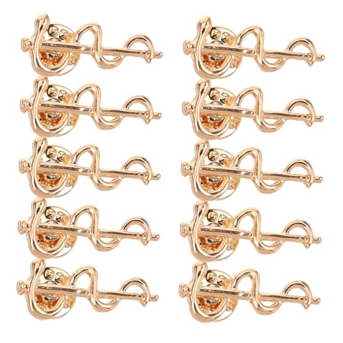 TOYANDONA 10 Stücke Schlange Brosche Für Frauen Vintage Tier Pin Mantel Schmuck Präsentieren Kragen Pullover Schals Abzeichen Jacken Kleid Anzug Hüte Corsage Broschen Pins von TOYANDONA