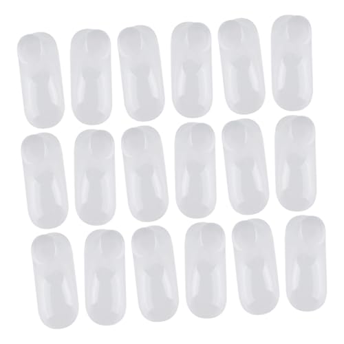 TOYANDONA 100 Stück Transparente Kunststoff Schuhformer Schuhspanner für Babyschuhe Klare Fußmodelle Langlebige Schuhhalter für Schuhpräsentation und Aufbewahrung von TOYANDONA