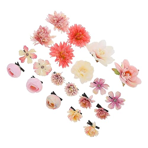 TOYANDONA 105 Stk Haarnadel Haarspangen Für Kleinkinder Haarspangen Mit Blumenmuster Haarspangen Für Mädchen Mittlere Klauenclips Französisch Tiara Bügeleisen Zubehör Niedlich von TOYANDONA