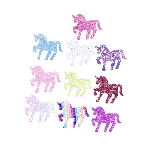 TOYANDONA 10st Haarspangen Für Mädchen Einhorn-party Begünstigt Geschenke Kinderparty Begünstigt Geschenke Mädchen Geschenke Einhorn Kostümzubehör Haarschmuck Für Kinder Tiara Vergoldet von TOYANDONA