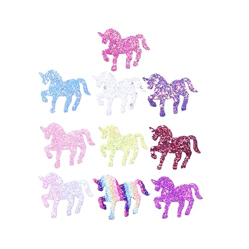 TOYANDONA 10St vergoldete Haarnadel kinder haarspangen haarspange kinder Haarspange aus Einhornhorn Haarspange mit Pailletten geschenk Haarklammer vergoldeter Kopfschmuck Kopfbedeckung von TOYANDONA