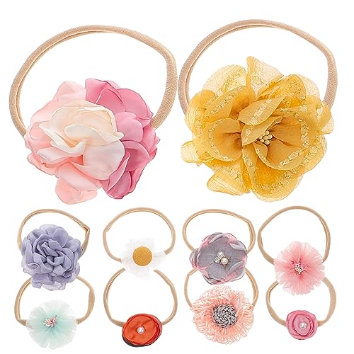 TOYANDONA 10stücke Stirnband Aus Langlebigem Material Muster Zur Auswahl Kopfbedeckung Für Junge Mädchen Haarschmuck Mit Blumendekor Geeignet Für Fotografieren Und Partys von TOYANDONA