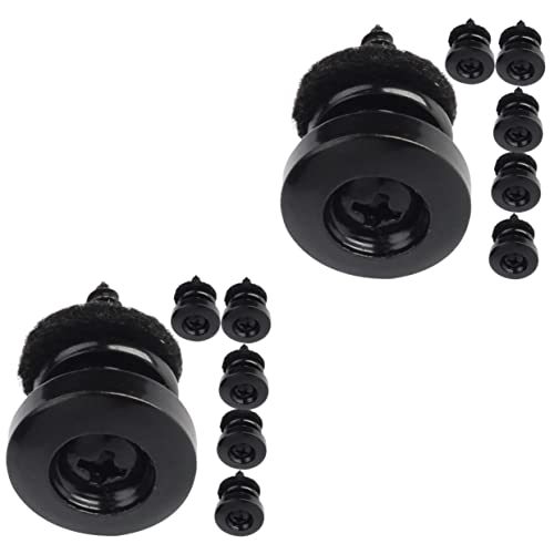 TOYANDONA 12stücke Gitarrengurt Knöpfe Gurtschlösser Für Akustik Gitarre Installieren Langlebig Und Kompatibel Mit Verschiedenen Gurtfarben von TOYANDONA