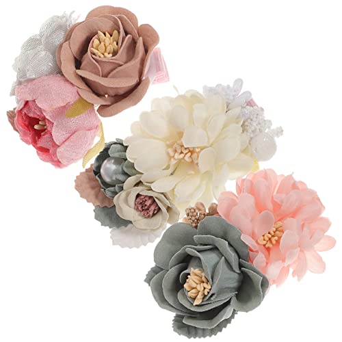 TOYANDONA 12 Stk florale Haarspange kinder haarspangen haarspange kinder kleine Haarspangen für Mädchen Krallenclips für Mädchen Haarklammer Weihnachtssto Haarspangen für Kleinkinder wild von TOYANDONA