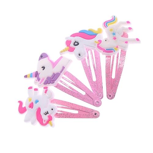 TOYANDONA 12st Haarspangen Für Mädchen Haarschmuck Für Kinder Kinderhaarschmuck Für Mädchen Haarnadeln Für Kinder Haarspangen Für Kinder Haarklammer Einhorn-kopfschmuck Mode Niedlich von TOYANDONA