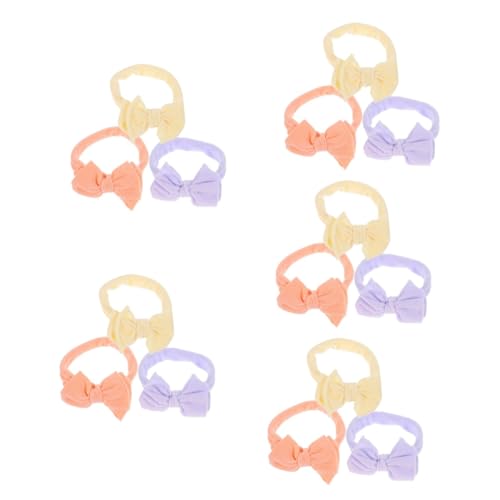 TOYANDONA 15 Stk -Stirnband kinder haarschmuck hair accessories Festival-Haarband bequemer Babykopfschmuck einzigartig Kopfbedeckung dreiteiliger Anzug Stirnband Kleine Elasthan von TOYANDONA