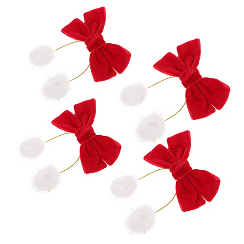 TOYANDONA 16 Stk Schleife Haarnadel kinder haarschleifen Haarschmuck für Kinder geschenke für kinder kindergeschenke Tiara Haarspangen Haarballen für Mädchenhaare Prinzessin von TOYANDONA