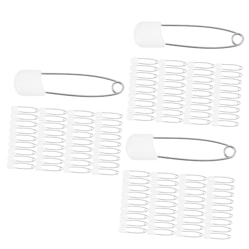 TOYANDONA 180stücke Sicherheitsnadeln Für Mädchen Hochwertige Windelstifte Mit Kunststoffverschluss Für Kleidung -projekte Und Einfach Zu Verwenden von TOYANDONA