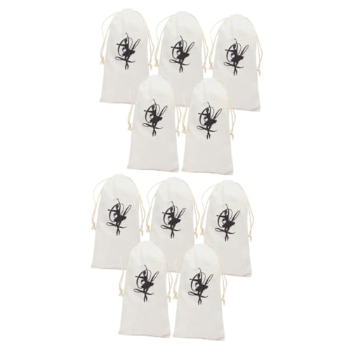 TOYANDONA 2 Sätze Aufbewahrungstasche Für Tanzschuhe Mit Tragbar Tanztasche Für Mädchen Tanztaschen Tanzschuhtasche Tragetaschen Für Ballettschuhe Schuhbeutel Segeltuch 5 Stücke * 2 von TOYANDONA