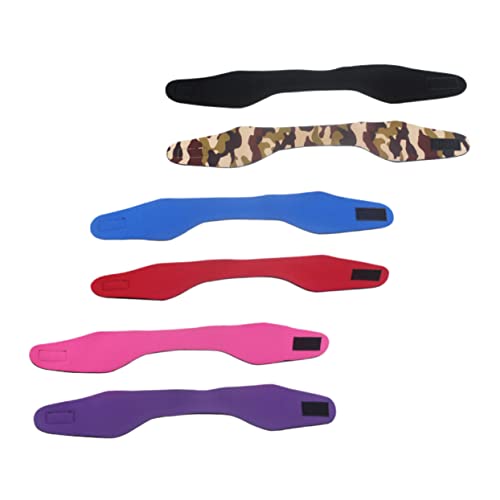 TOYANDONA 2 Sätze Wasserdichtes Neopren Schwimm Stirnband Für Frauen Sportliches Haarband Zum Duschen Yoga Schwimmen Und Outdoor Aktivitäten Hohe Elastizität Ohrenschutz 6 Stücke * 2 von TOYANDONA