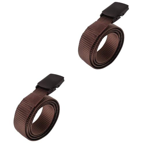 TOYANDONA 2 Stück Gürtel Versteckt Taille Geld Kasse Reisebund Plus Verstecken Cash Bag Schlüssel Beutel Tasche Kaffee Plastik von TOYANDONA