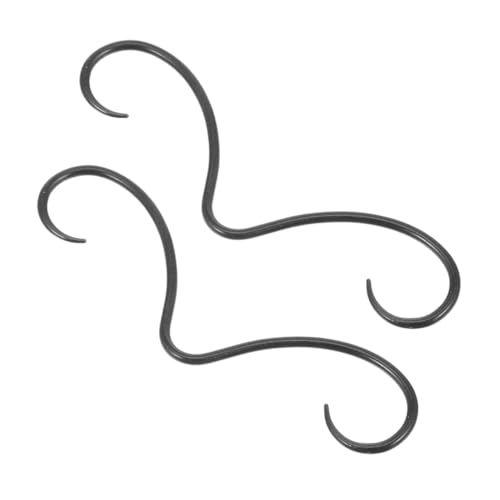 TOYANDONA 2 Stück Septum Ring aus mit Witzigem Schnurrbart Design Leichter Nasenpiercing Schmuck für Damen und Herren Einfach zu Tragen Langlebig Stilvoll für Alltag und Besondere Anlässe von TOYANDONA