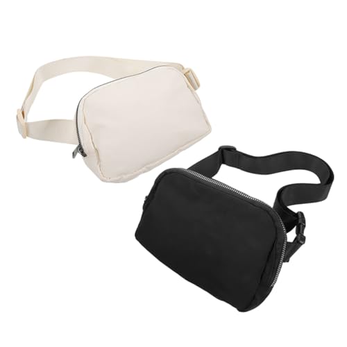 TOYANDONA 2 Stück Teiliges Verstellbares Mini Gürteltaschen Kleine Waist Pouch für Damen und Herren Vielseitig Einsetzbar zum Wandern Joggen Reisen und Fitness Leicht und Praktisch in von TOYANDONA