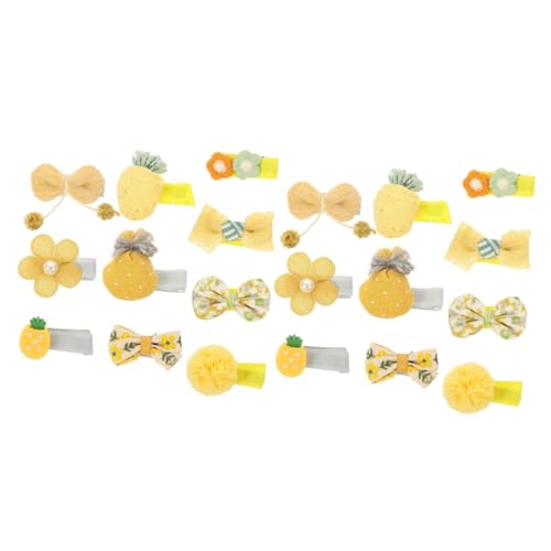 TOYANDONA 20 Stk Schleife Haarnadel haarschmuck halloween haarspangen Haarband Haarspangen für kleine Mädchen Haarklammer Kinderhaarspangen für Mädchen Haar Klammern wild Kopfbedeckung von TOYANDONA