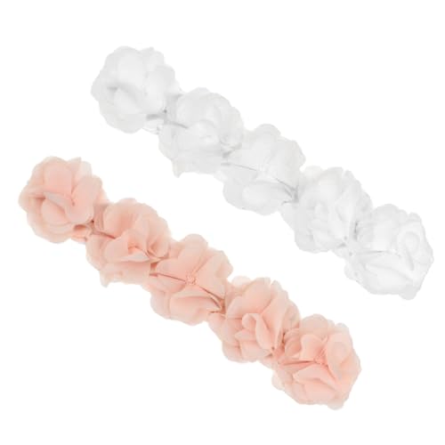 TOYANDONA 2st Haarschmuck Für Mädchen Hijab Für Kinder Mädchen Stirnbänder Mädchen-säuglings-stirnband Haarband Stirnband Für Kinder Haargummis Für Kinder Tiara Baby Südkorea Prinzessin von TOYANDONA