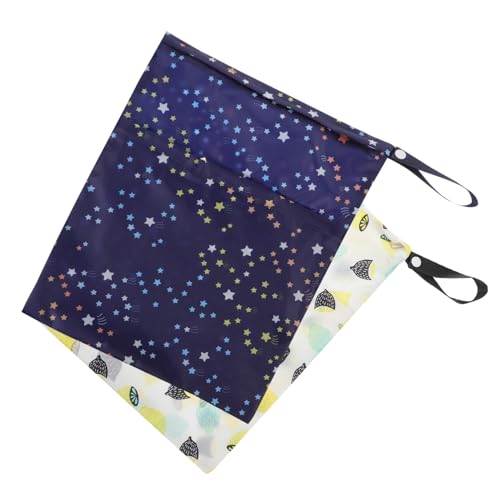 TOYANDONA 2stücke Windelhalter-Organizer Für Kinderwagen Mit Aufbewahrungstaschen Wiederverwendbar Und Waschbar Tragbare Kleine Tasche Für Wickelutensilien von TOYANDONA