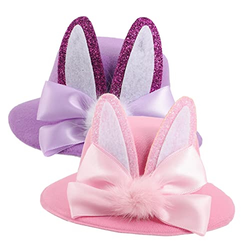 TOYANDONA 2stücke Teiliges -themen-haarspangen Mit Hut-design Kreative Haarklammern Für Mädchen Haarschmuck Für Feste Und Partys Tiefes von TOYANDONA