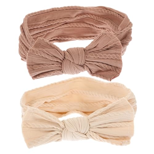 TOYANDONA 2st -stirnband Haarband Stirnband Für Babymädchen -stirnbänder Für Mädchen Haarbänder Für Babys Babyschleifen Accessoires Für Mädchen Haarschmuck Nylon Kind Krawatte von TOYANDONA