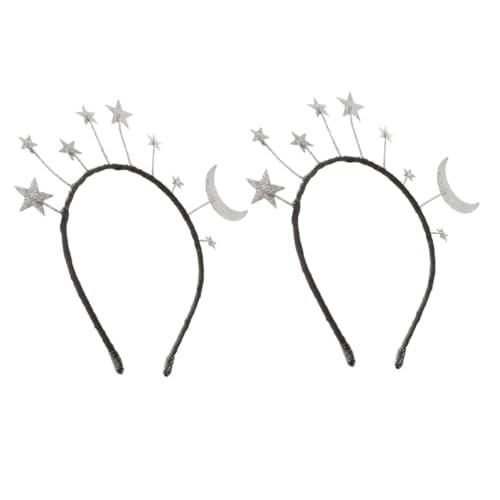 TOYANDONA 2stücke Glitzernde Sternen Haarreifen Für Partys Shiny Star Headbands Für Mädchen Für Geburtstagsfeiern Fotoshootings Und Besondere Anlässe von TOYANDONA