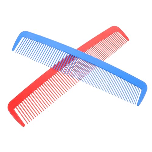 TOYANDONA 2stücke Übertriebene Riesen-kämme Für Clown-cosplay Großer Kamm Als Lustiges Bühnenrequisit Für Karneval Und Kostümpartys Riesige Requisite Leuchtenden Farben von TOYANDONA