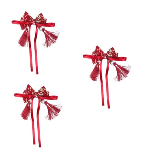 TOYANDONA 3 Stk Haarspange mit Schleife Haarspangen für Mädchen Styling-Haarspangen japanische Tsumami-Haarspange Haarspangen für Kinder Haarspange im chinesischen Stil Mädchen Haarnadel von TOYANDONA