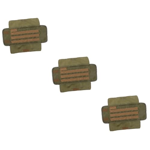 TOYANDONA 3 Stück Fischereiausrüstung Kit binden Beutel Tuch Werkzeugtasche Angelwerkzeug praktische Ködertasche tragbare Angeltasche Angelzubehör kleine Ködertasche Köder-Organizer Stoff von TOYANDONA