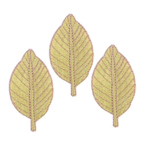 TOYANDONA 3 Stück Grüne Blatt Haarnadel Haarspangen Damen Haarspange Metall Haarspangen Haarnadel Damen Haarspangen Kleine Mädchen Haarschmuck Einfache Haarspangen von TOYANDONA