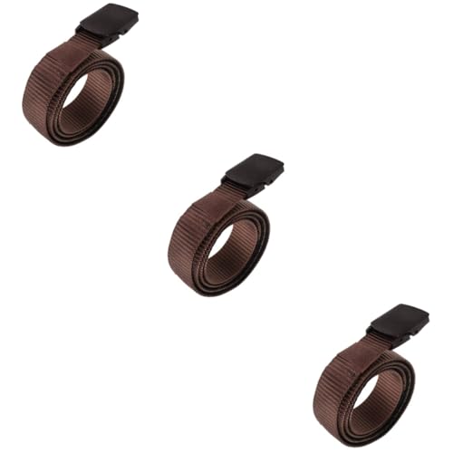 TOYANDONA 3 Stück Gürtel Cash Bag Und Plus verstecken Taille Tasche Beutel Kasse Geld Schlüssel versteckt Segeltuch Kaffee von TOYANDONA